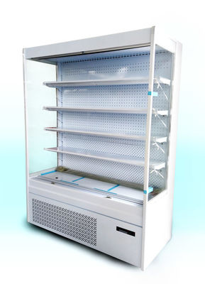 Multideck ανοικτό επίδειξης ψυγείων 220V πιό δροσερό βούλωμα επίδειξης υπεραγορών ανοικτό μέσα
