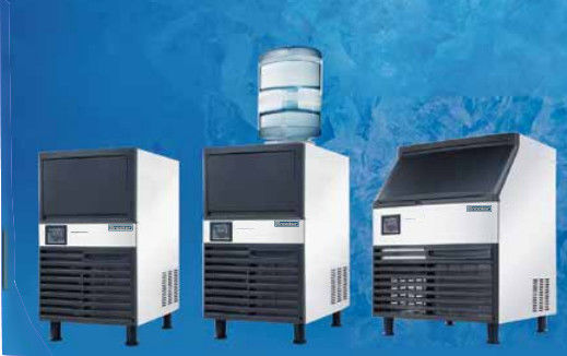 SK-120P φρέσκες φέτες φραγμών ψυκτικών μηχανών κύβων αποστείρωσης της αυτοεξυπηρέτησης πάγου με όλος--ένα 55kg
